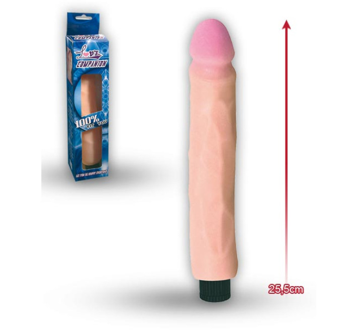 Вібратор LyBaile Waterproof Cyber Vibe Тілесний 25.5 см