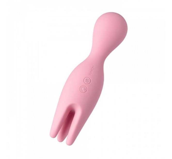 Вібромасажер з рухомими щупальцями Svakom Nymph Рожевий