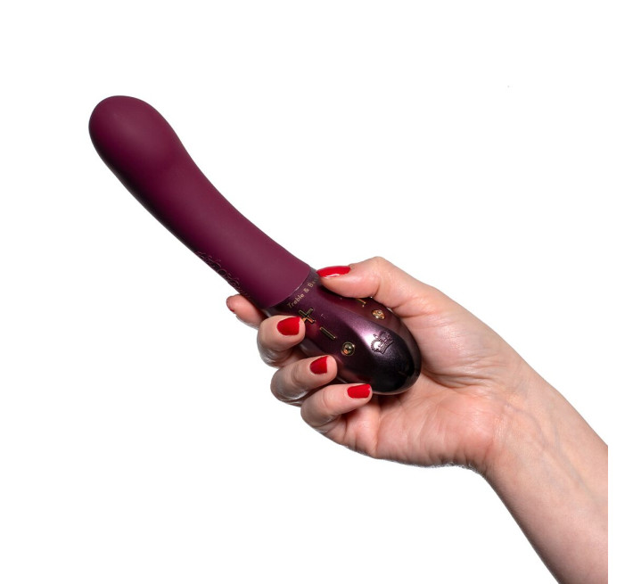 Вибратор для точки G Hot Octopuss KURVE, Treble and Bass Technology, 2 мотора, мягкий кончик
