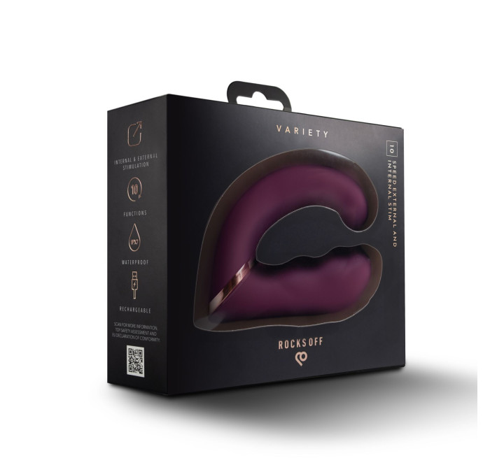 Вібратор Rocks Off Variety Burgundy
