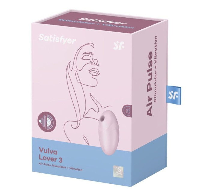Вакуумний стимулятор Satisfyer Vulva Lover 3 Pink