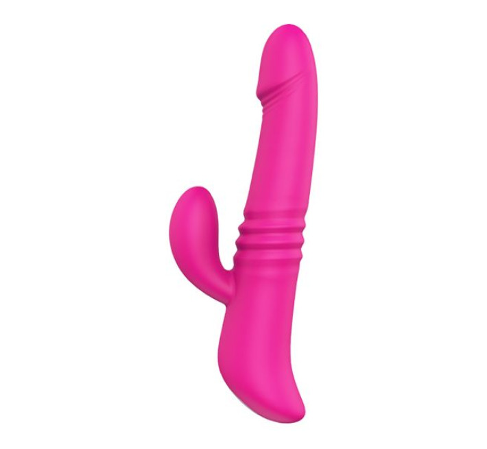 Вібромасажер з функцією нагріву Dreamtoys Heating Thruster Фуксія