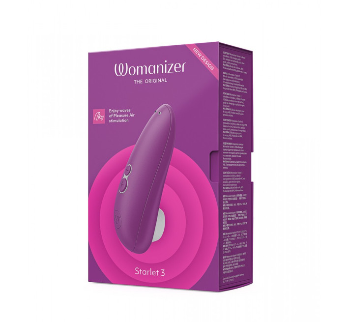 Вакуумний стимулятор клітора Womanizer Starlet 3 Violet