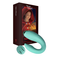 Вібратор для пар FairyGasm PleasureBerry green, зарядний кейс, пульт ДК Вібратор для пар FairyGasm PleasureBerry green, зарядний кейс, пульт ДК