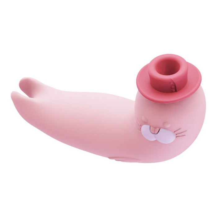 Вакуумний вібратор CuteVibe Franky Pink