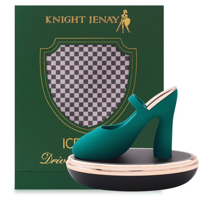 Вишуканий вібратор на палець Knight Jenay ICE & FIRE, лубрикант у комплекті