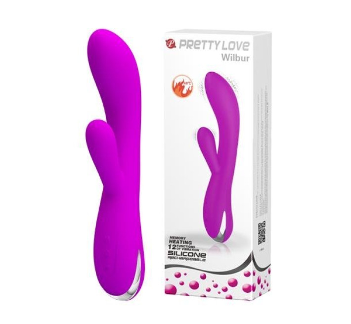 Вібратор Pretty Love Wilbur Vibrator Pink With Heating