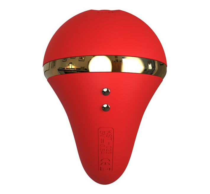 Вакуумный вибратор Kisstoy Tina с подогревом