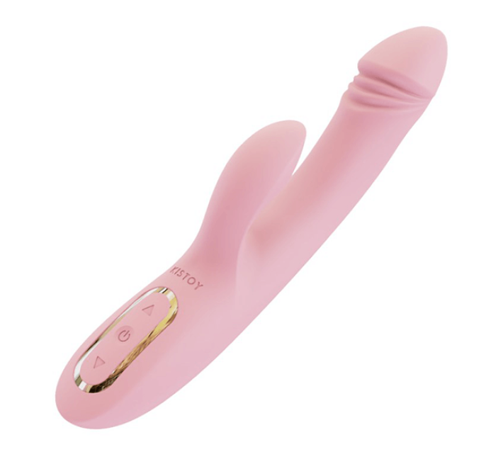 Вібратор-кролик з підігрівом KISTOY Katy