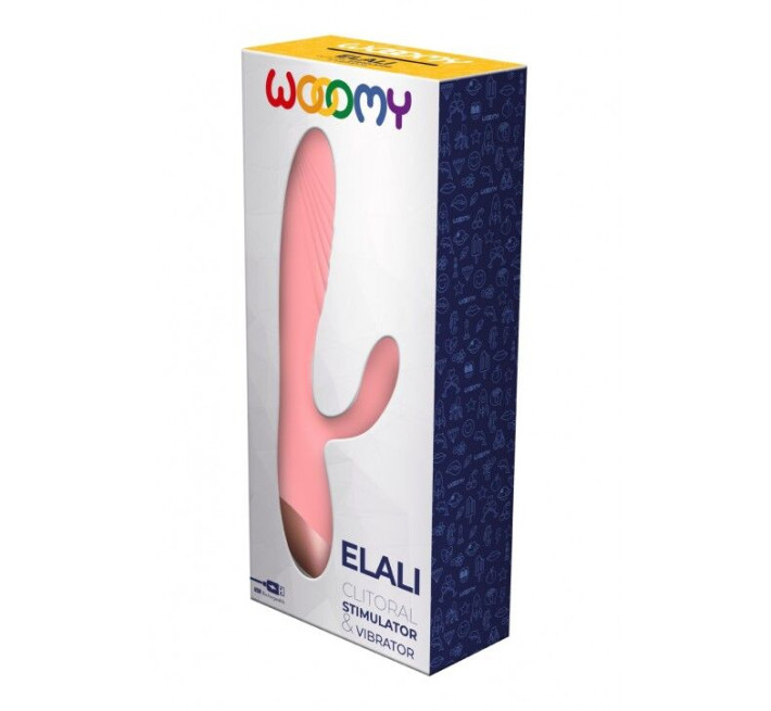 Вибратор-кролик Wooomy Elali Pink Rabbit Vibrator