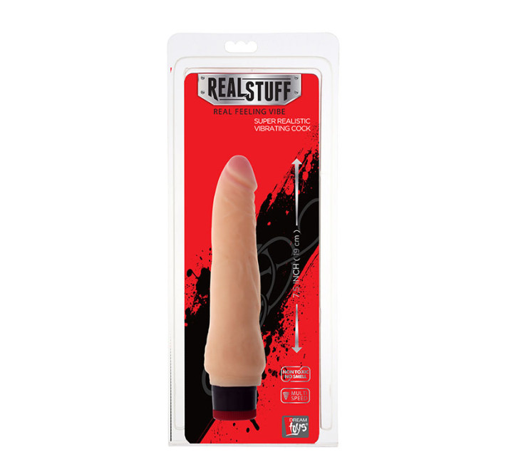 Вібратор Dreamtoys Realistx 7.5inch Vibrator Тілесний