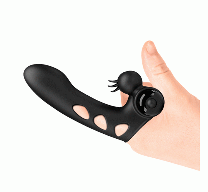 Насадка на палець Pretty Love Orlando Honey Finger Vibrator Black