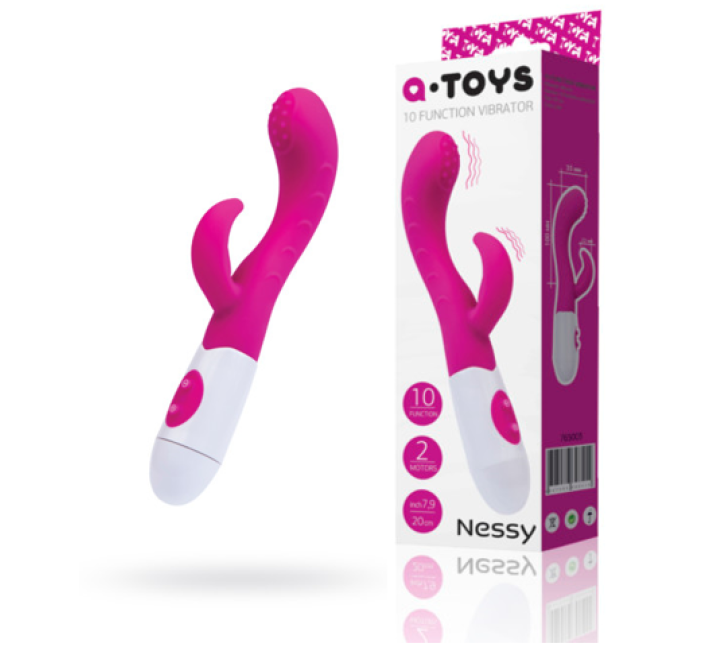 Hi-tech вібратор Toyfa A-TOYS Vibrator NESSY 765003