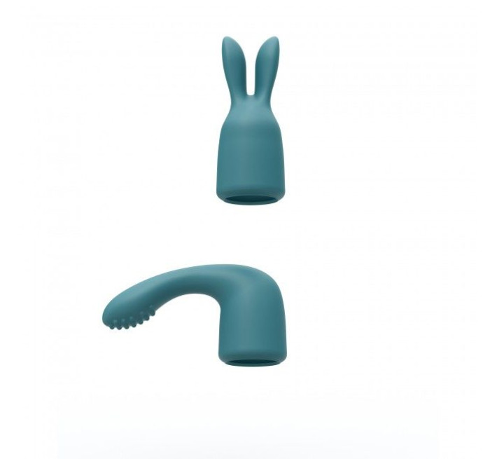 Вибромассажер с двумя насадками Love To Love R-EVOLUTION TEAL ME, гибкая головка