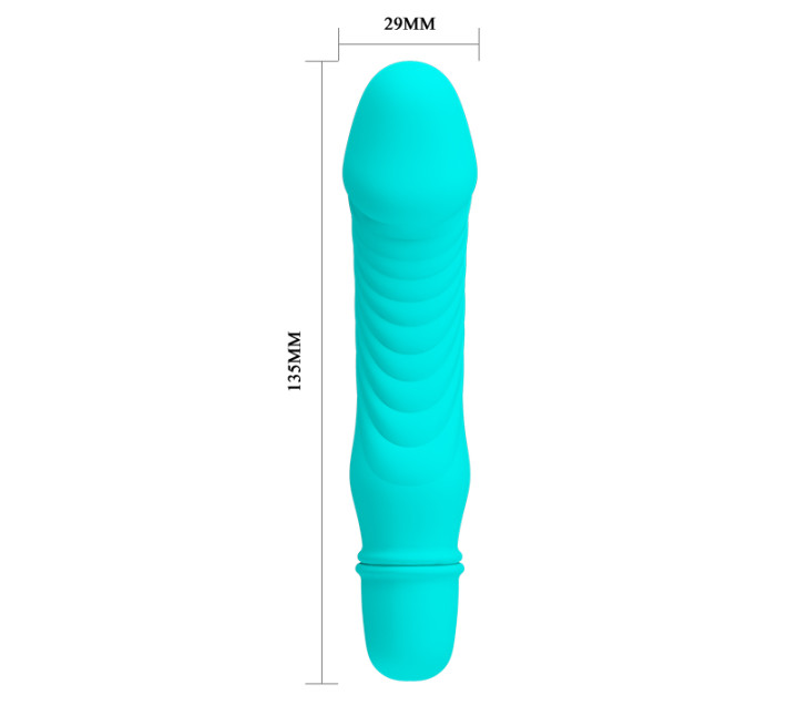 Вібратор Pretty Love Stev Vibrator Blue