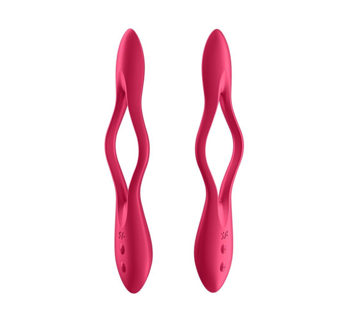 Універсальний гнучкий вібратор для пар Satisfyer Elastic Joy Red