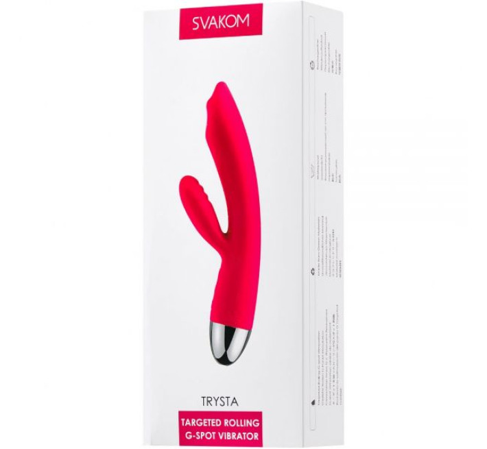 Вібромасажер Svakom Trysta G-SPOT Рожевий
