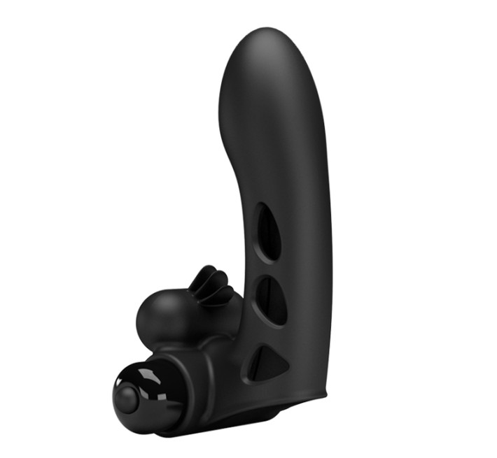 Насадка на палець Pretty Love Orlando Honey Finger Vibrator Black