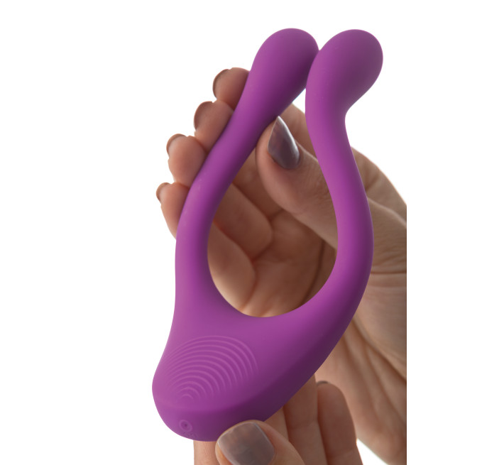 Hi-tech вібратор StRubber BeauMents Doppio Фіолетовий