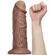 Реалістичний вібратор LoveToy Realistic Chubby Vibrating Dildo 10.5 Коричневий