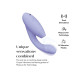 Инновационный бесконтактный вибратор-стимулятор Womanizer Duo 2 Lilac