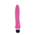 Вібромасажер Dreamtoys Purrfect Silicone Classic 8,5 inch Рожевий