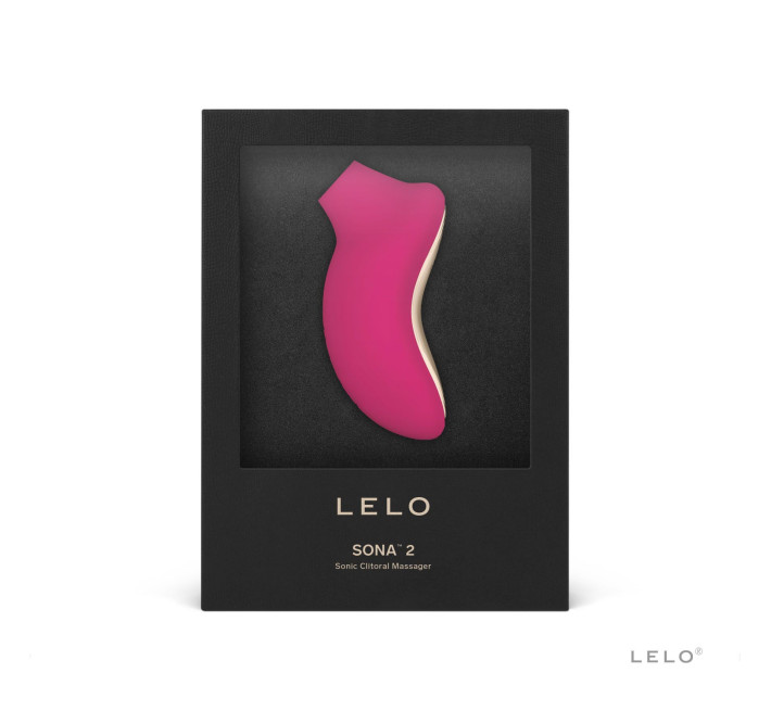 Звуковой стимулятор клитора LELO SONA 2 Cerise, 12 режимов