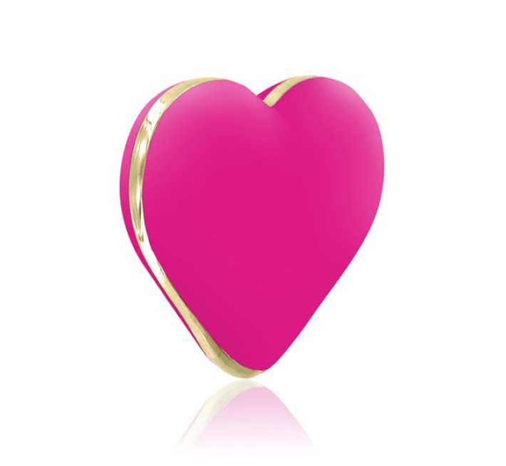 Вібратор-серце Rianne S: Heart Vibe Рожевий, 10 режимів роботи