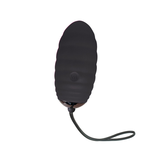 Віброяйце Adrien Lastic Ocean Breeze 2.0 Black, пульт ДК, дуже потужний мотор, 10 віброрежимів