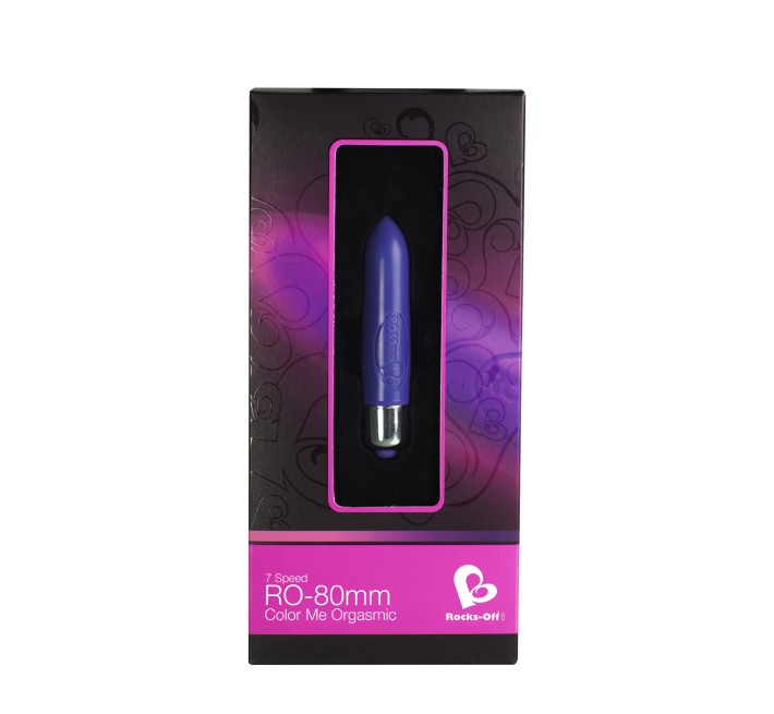 Вібратор Rocks Off Colored 7 Speed RO-80 мм Color Changing