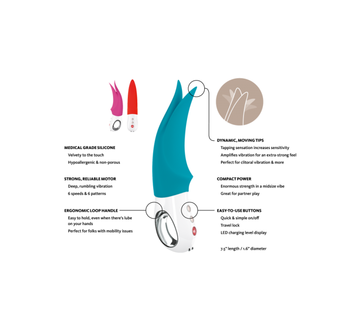 Вібратор Fun Factory Volta Рожевий