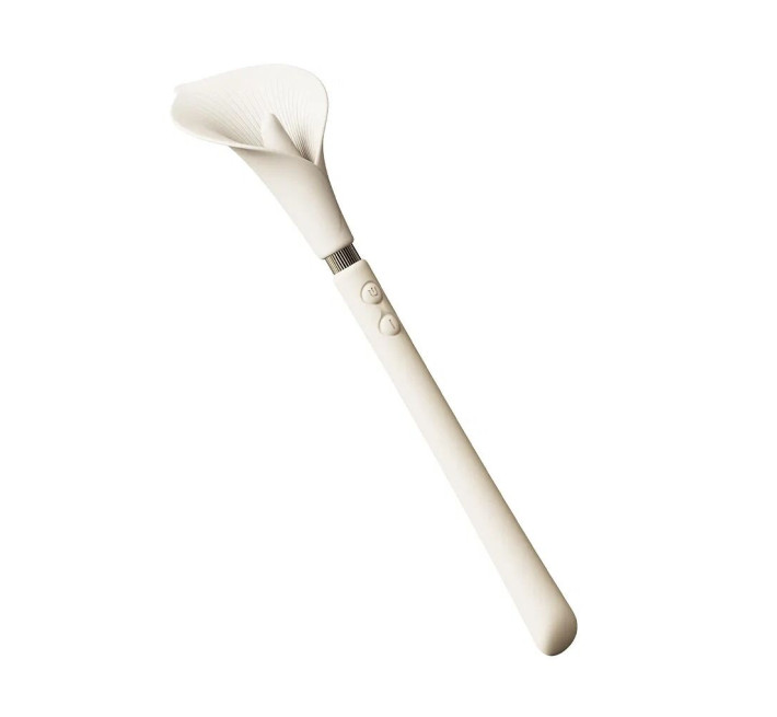 Вибромассажер Zalo — Calla Ivory White