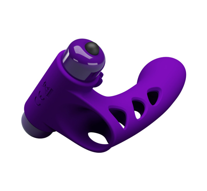 Насадка на палець Pretty Love Orlando Honey Finger Vibrator Purple