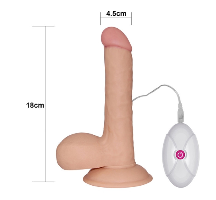 Вібратор The Ultra Soft Dude LoveToy Vibrating LVTOY148