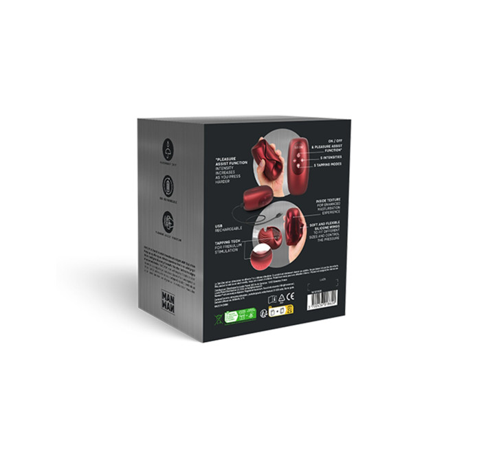 Мастурбатор Manwan SUB.ONE Velvet Red
