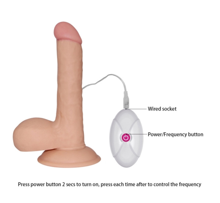 Вібратор The Ultra Soft Dude LoveToy Vibrating LVTOY148