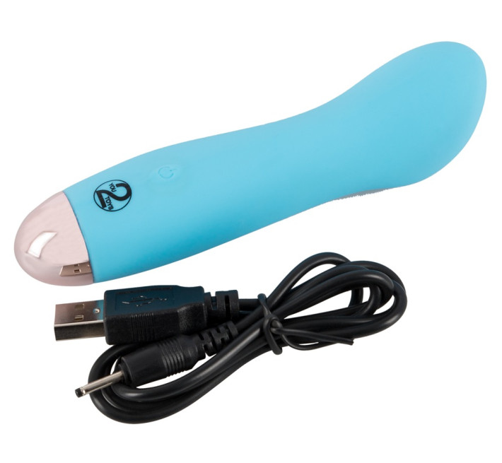 Hi-tech вібратор You2Toys Cuties Mini Vibrator Блакитний