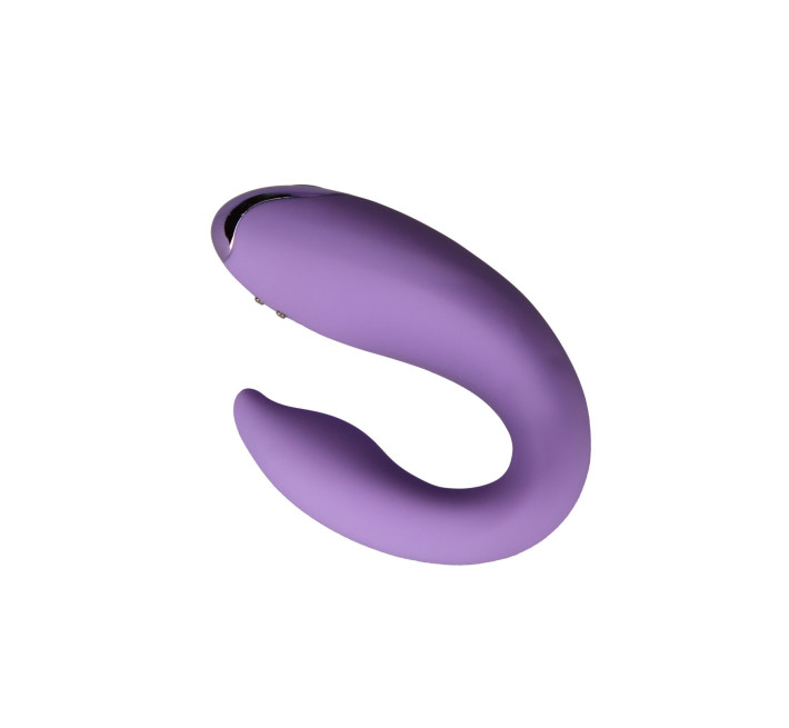 Вібратор для пар FairyGasm PleasureBerry violet, зарядний кейс, пульт ДК