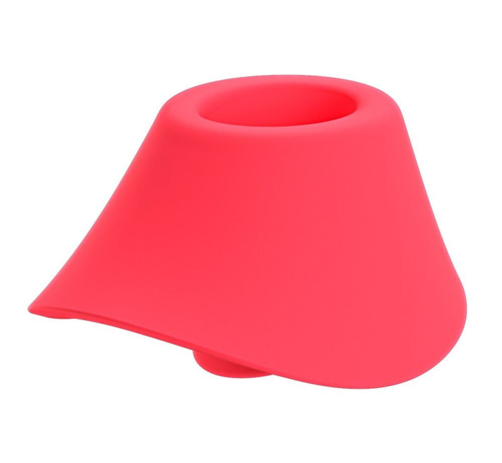 Вагінально-кліторальний стимулятор Womanizer Blend Vibrant Rose, вібрація + вакуум, 2 мотори