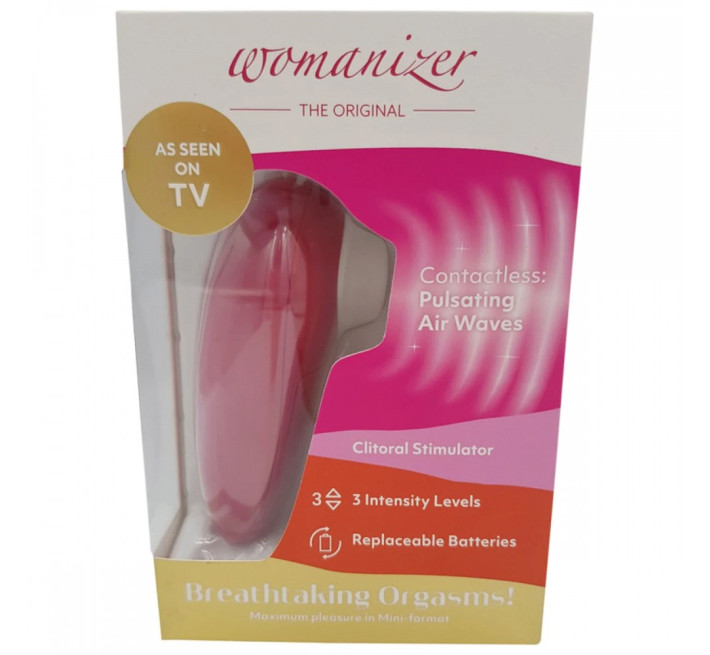 Вакуумний стимулятор клітора Womanizer Mini Red Wine