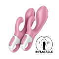 Надувной вибратор-кролик Satisfyer Air Pump Bunny 2