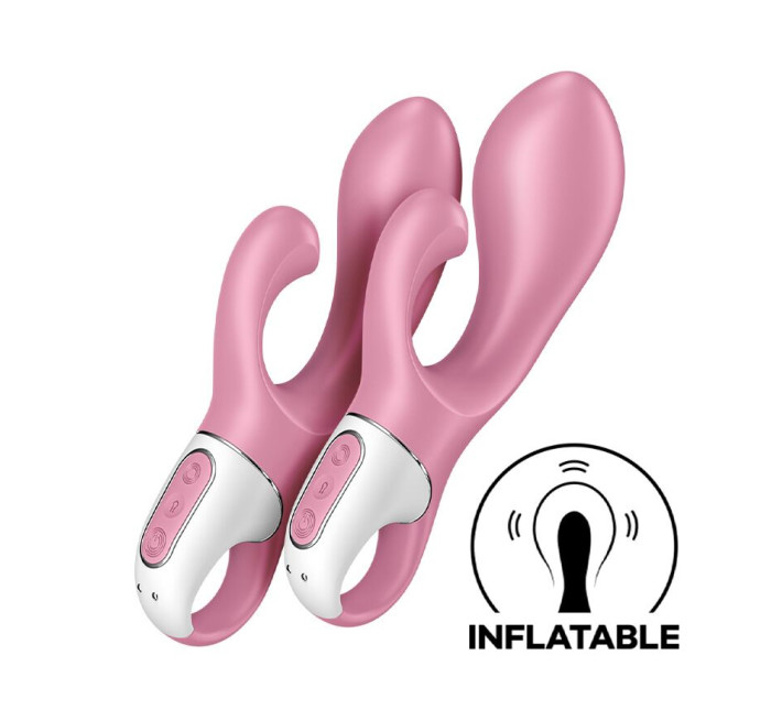 Надувной вибратор-кролик Satisfyer Air Pump Bunny 2