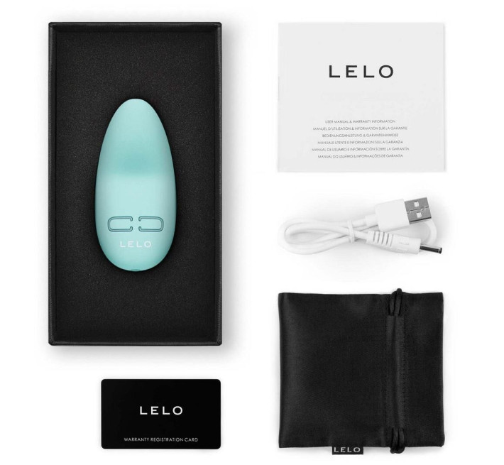Минивибратор для клитора LELO Lily 3 Polar Green, 10 режимов, очень мощный