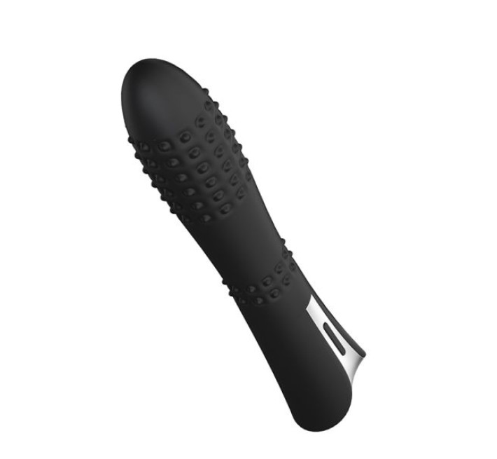 Вібромасажер із поступальними рухами Dreamtoys Midnight Magic Nubbed Thruster