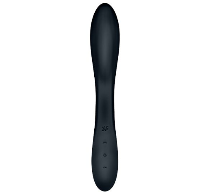 Вібратор із перлинною стимуляцією точки G Satisfyer Rrrolling Explosion Black
