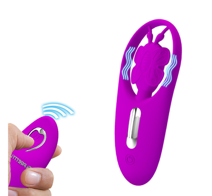 Клиторальный стимулятор Pretty Love Dancing Butterfly Stimulator Purple