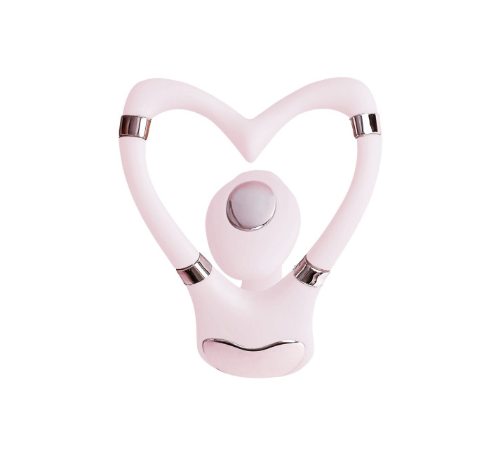 Смарт-вібратор для пар Adrien Lastic Venus + APP, подвійний, можна носити під одягом, 10 режимів