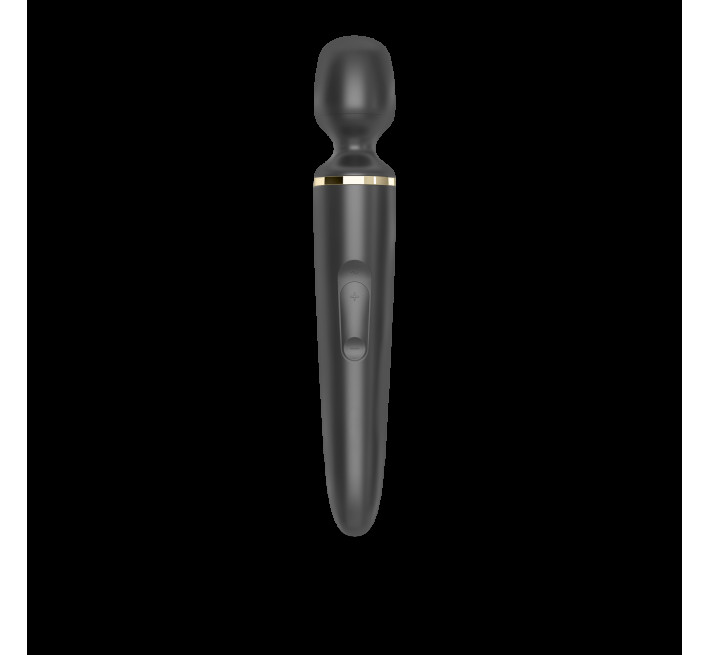 Вібромасажер Satisfyer Wand-er Woman Чорний/Золотий XXL