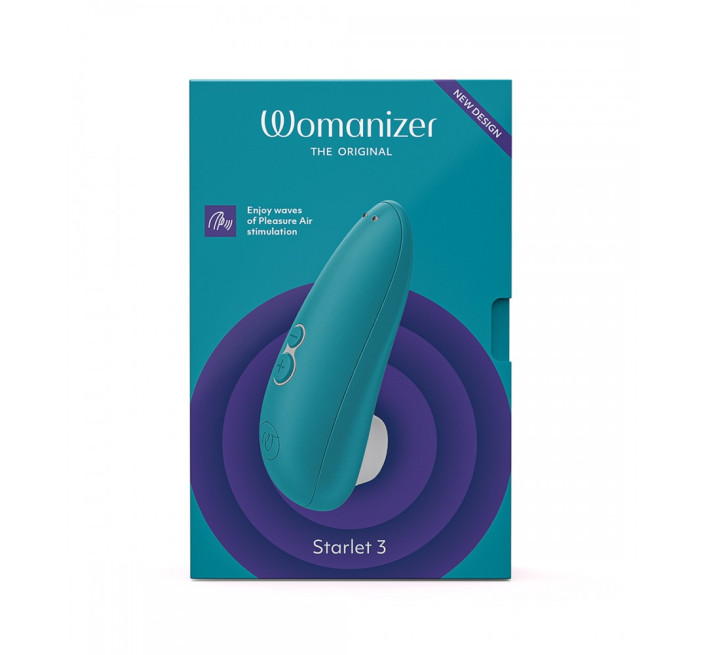 Вакуумный стимулятор клитора Womanizer Starlet 3 Turquoise