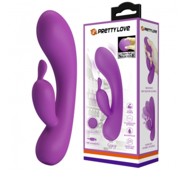 Вибратор Pretty Love Grace Фиолетовый